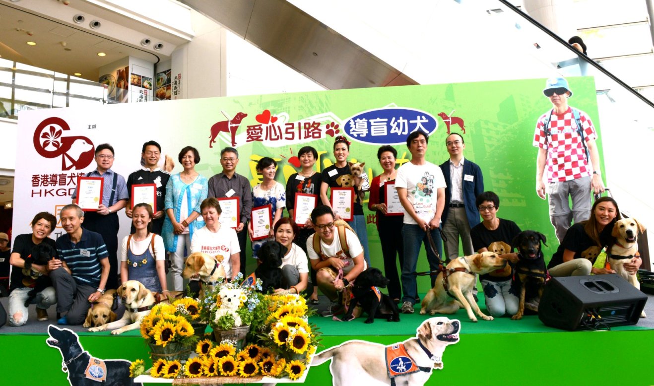 香港導盲犬協會主辦的「愛心引路」導盲犬夏日樂共融公眾教育活動